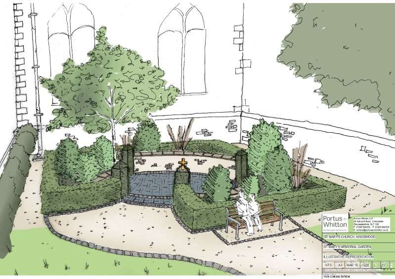 Memorial Garden Plan