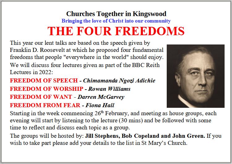 Lent Course on The Four Freedoms