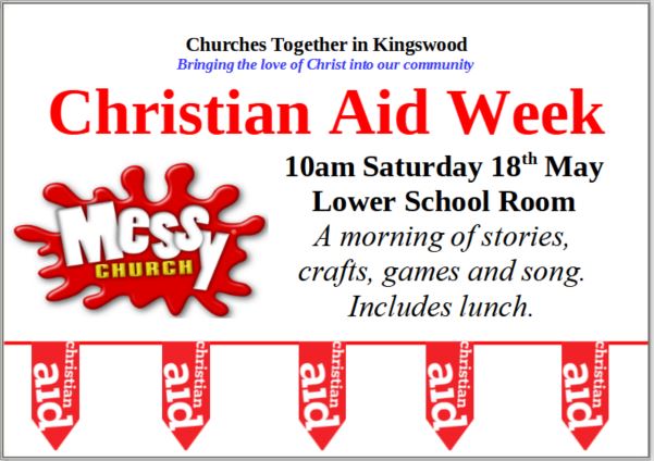 Messy Church in Christian Aid Week